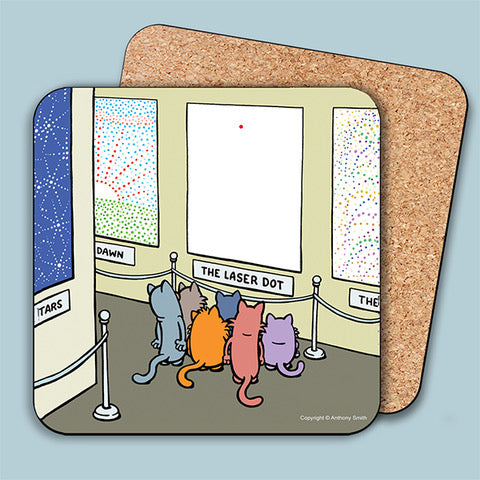 Coaster - 100330 Laser Dot