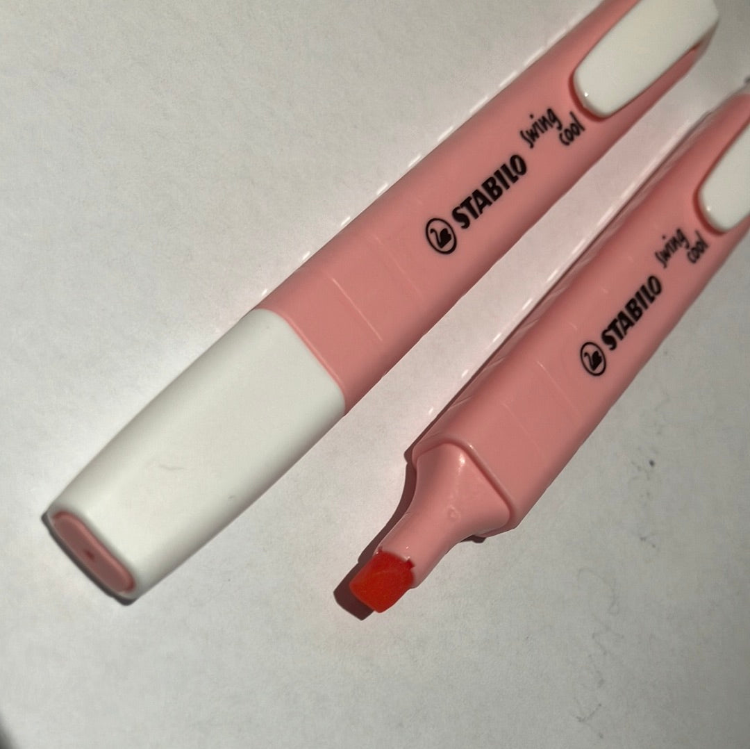 Art materials - Stabilo Pastels Swing Cool Pale Pink 275/129-8