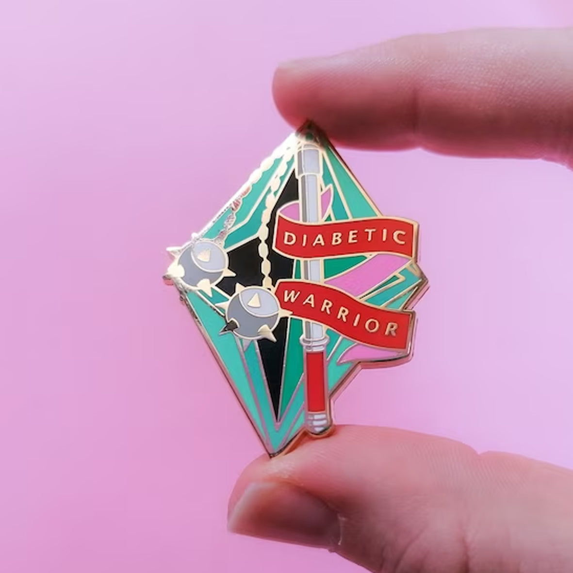 Badge - Abi Stevens Diabetic Warrior