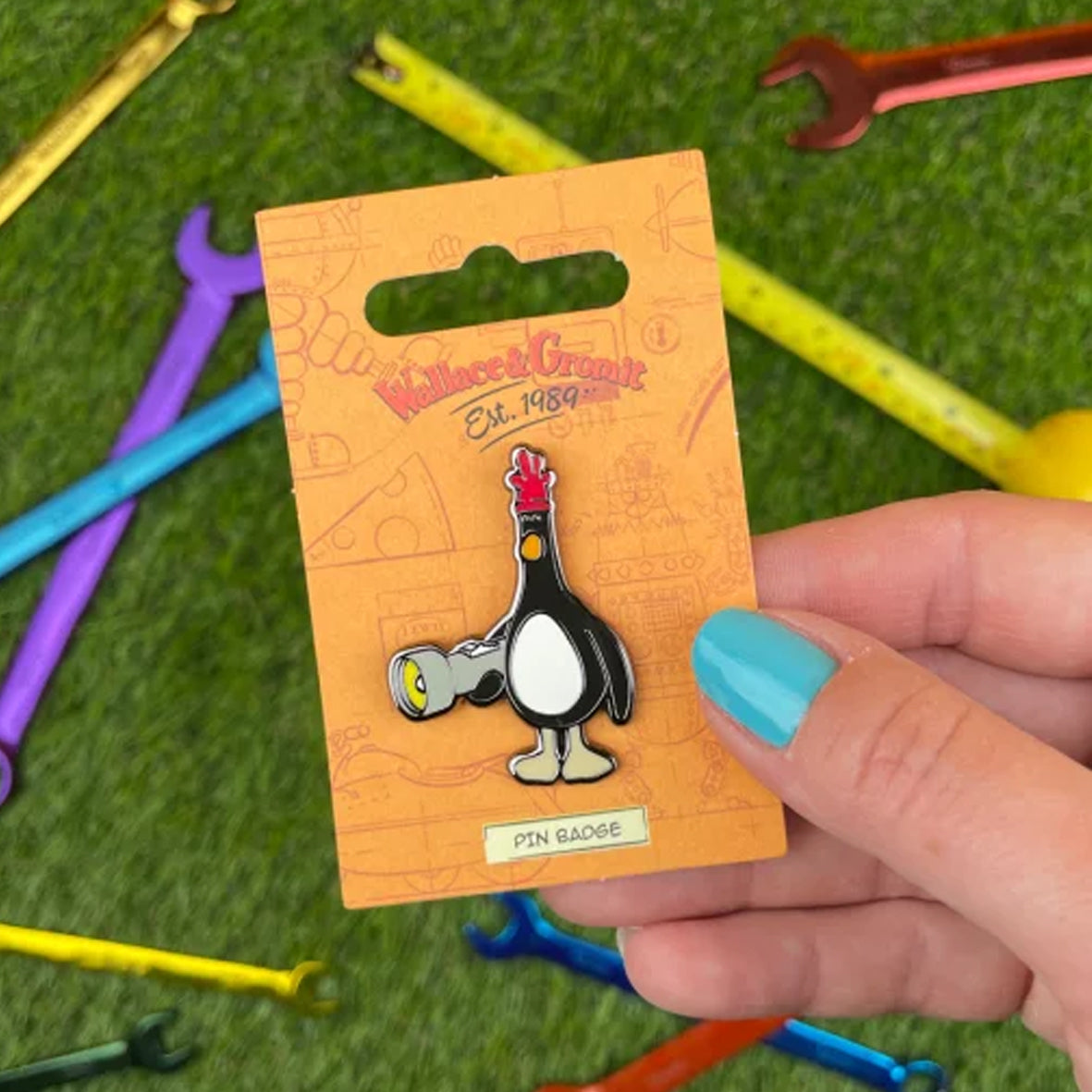 Badge - WGP003 Feathers McGraw