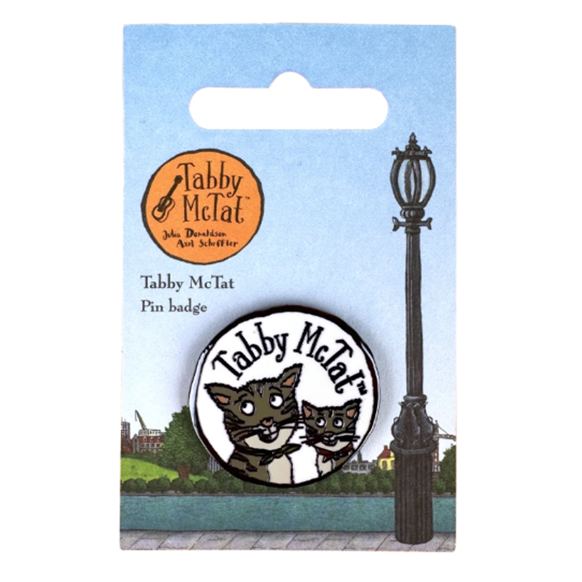 Badge - TMP001 Tabby McTat logo