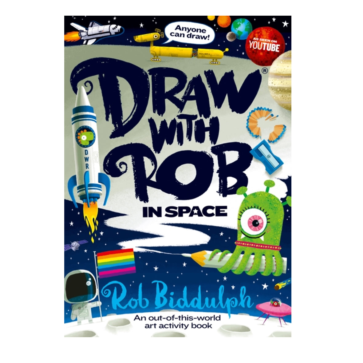 Book - Draw with Rob in Space