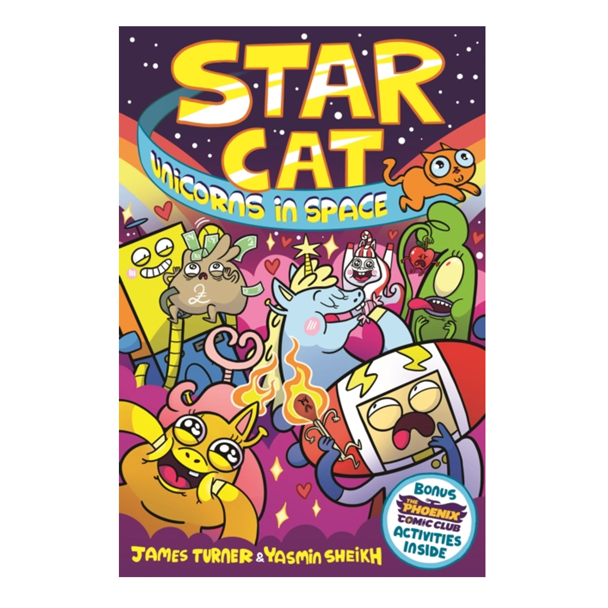 Book - Star Cat Unicorns in Space