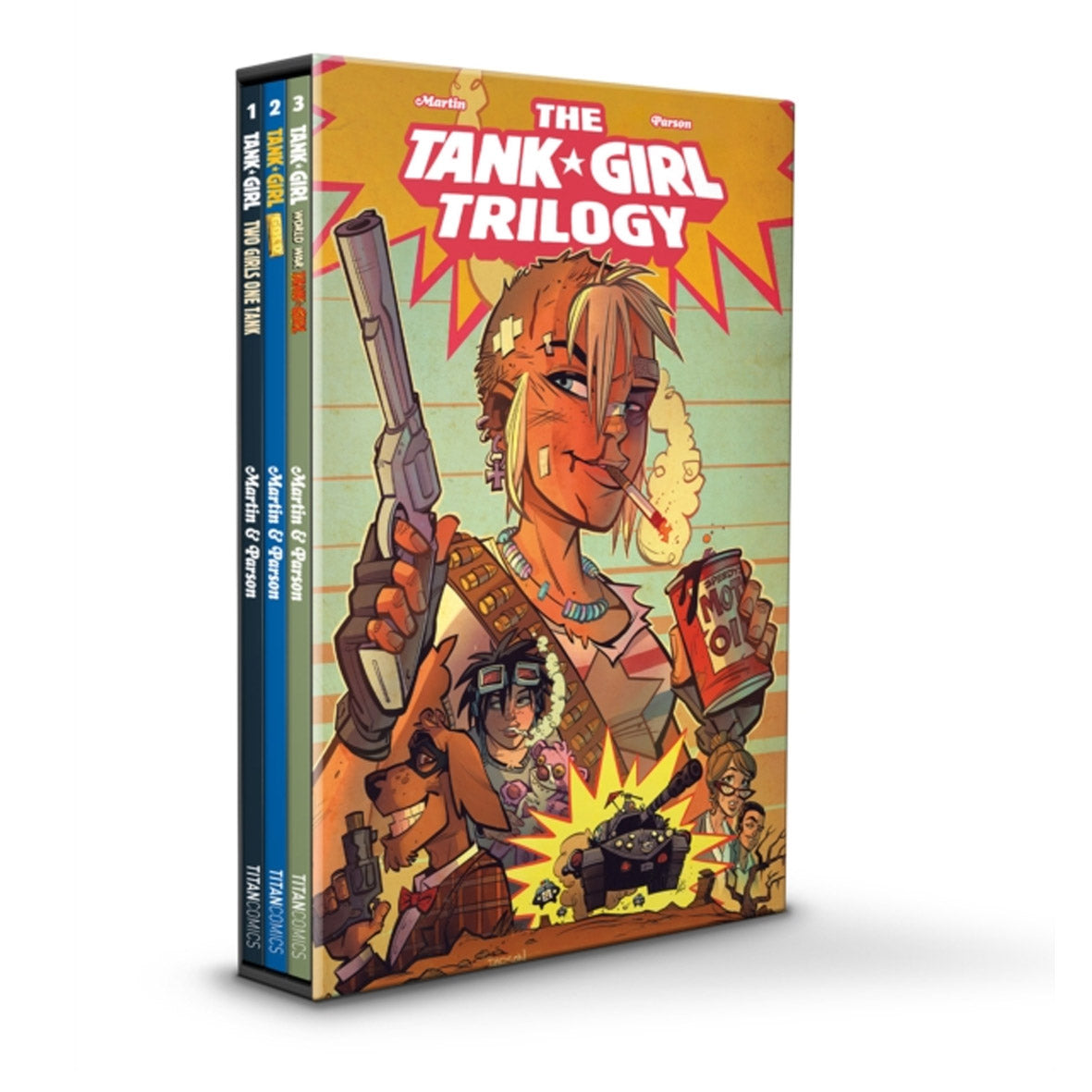 Book - Tank Girl Trilogy Slipcase Set