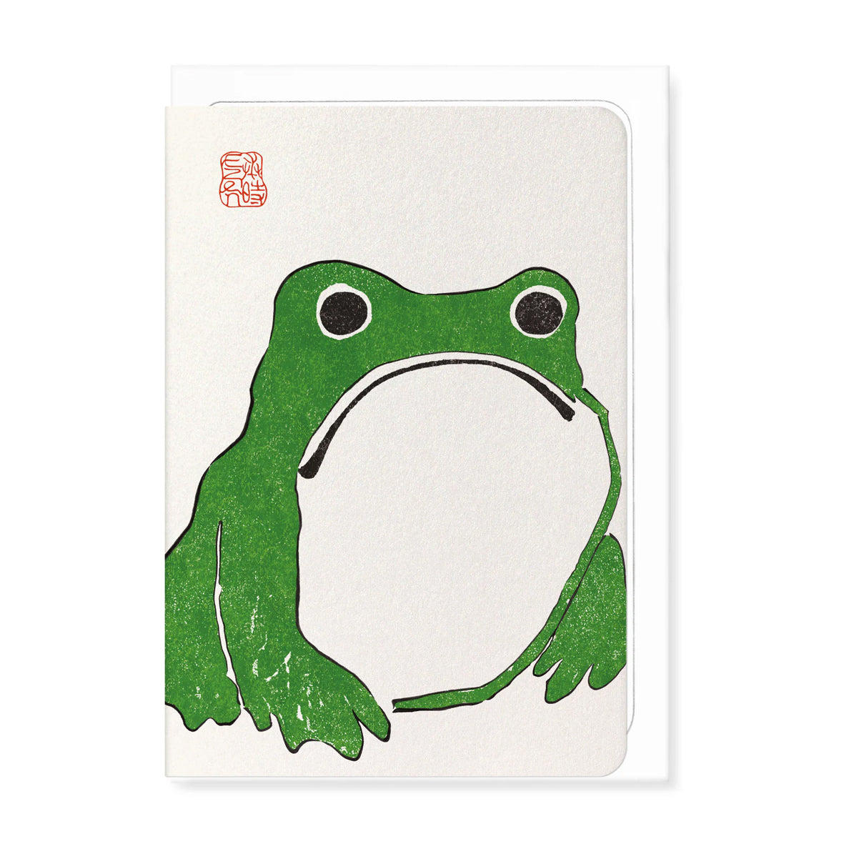 Card - Green Ezen Frog