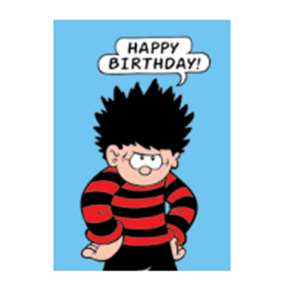 Card - BD6 Happy Birthday Dennis – The Cartoon Museum