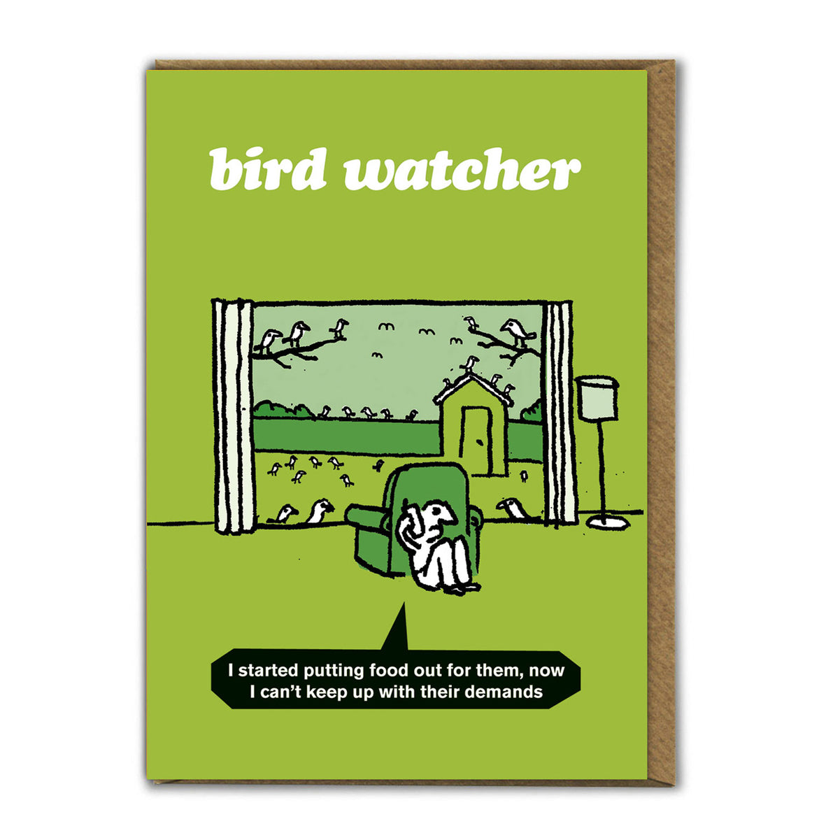 Card - MT160 Bird Watcher