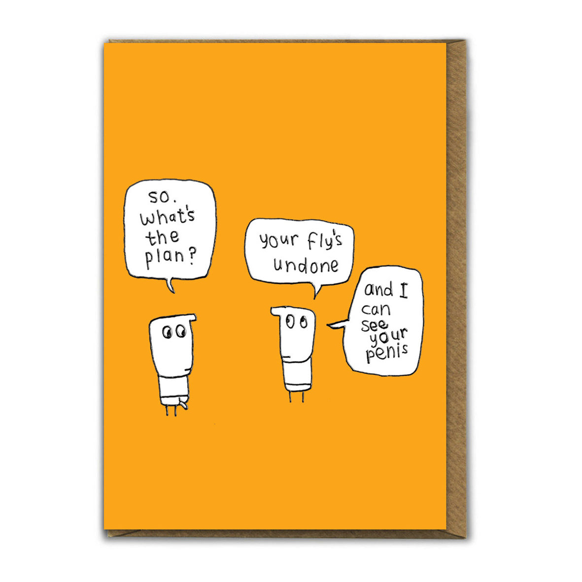 Card - HB146 I can see your penis