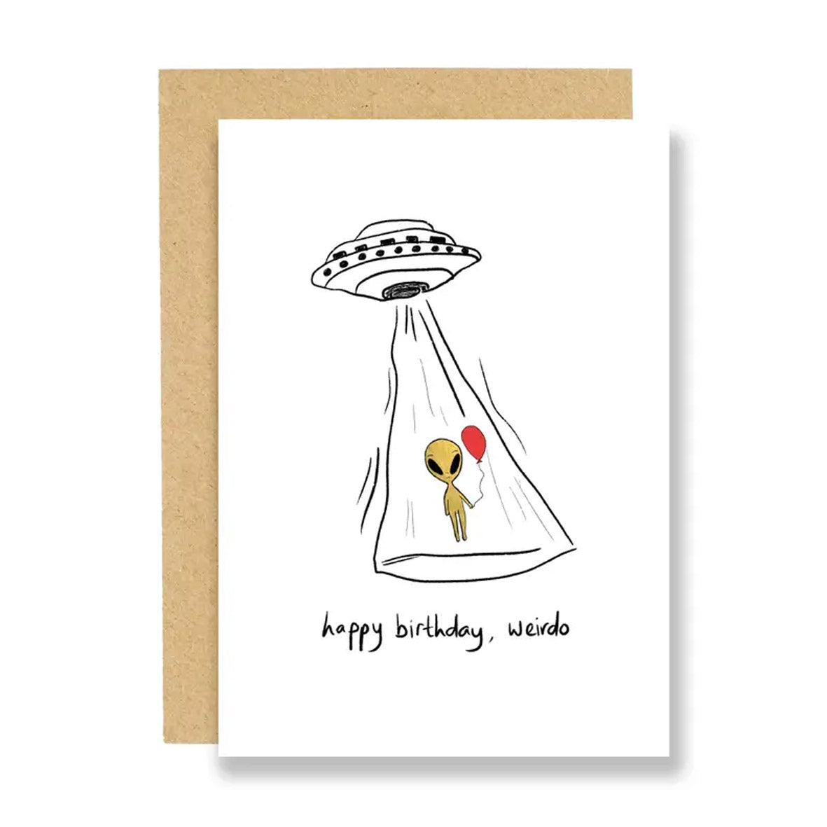 Card - Happy Birthday Weirdo