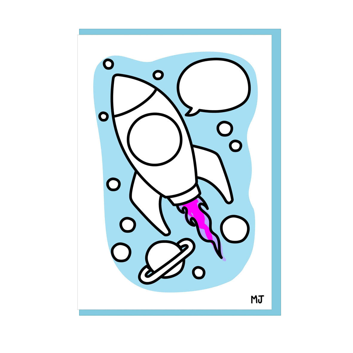 Card - LT-CCDWM-005 Rocket
