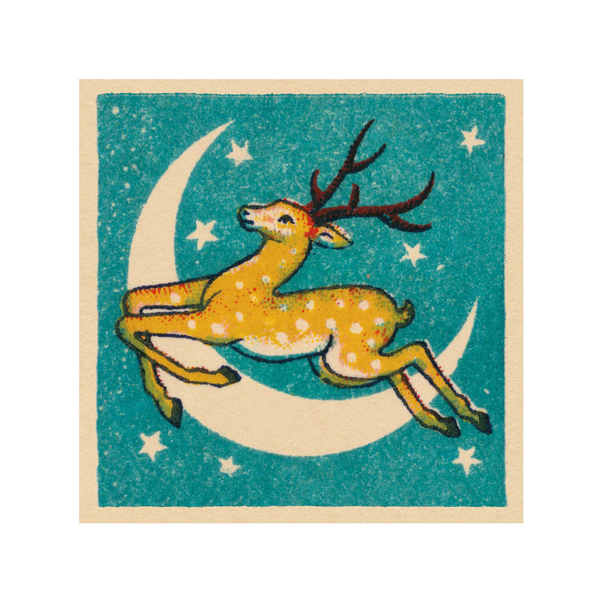Card - XZZ1706 The Deer and the Moon