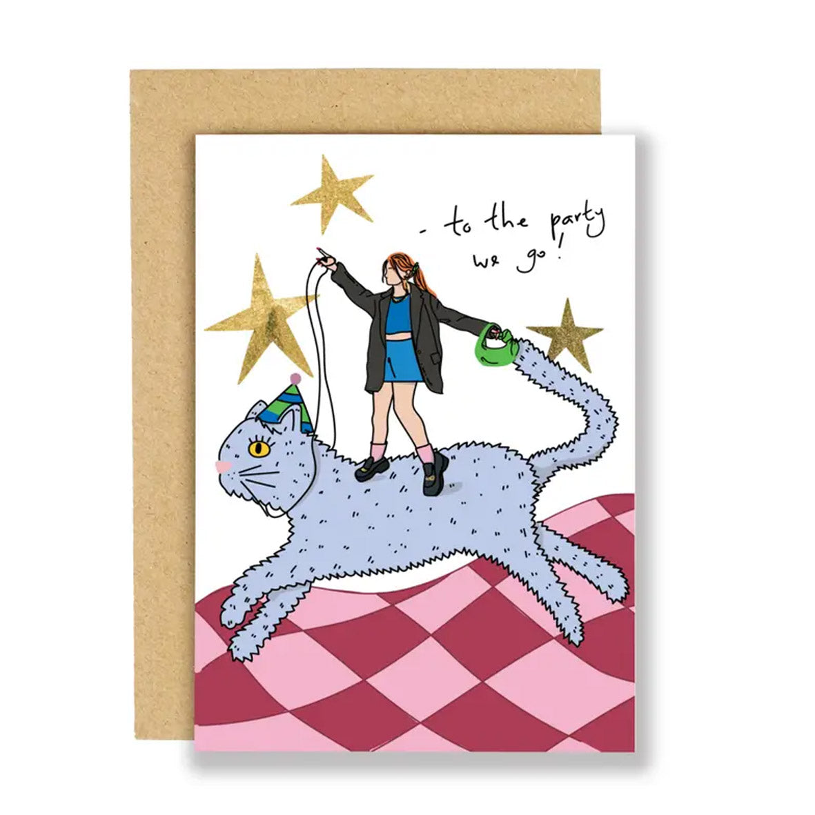 Card - To the party we go