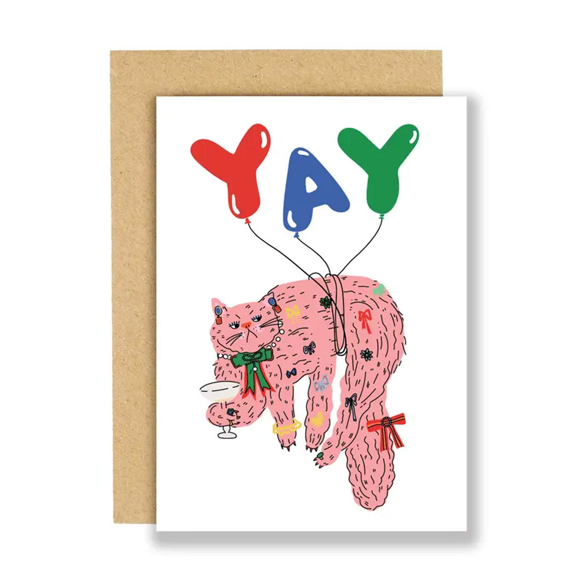 Card - Yay Cat Birthday