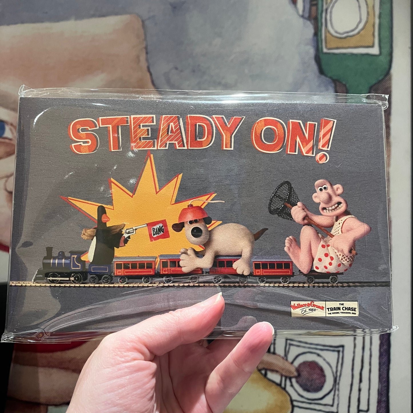 Plaque - Steady On