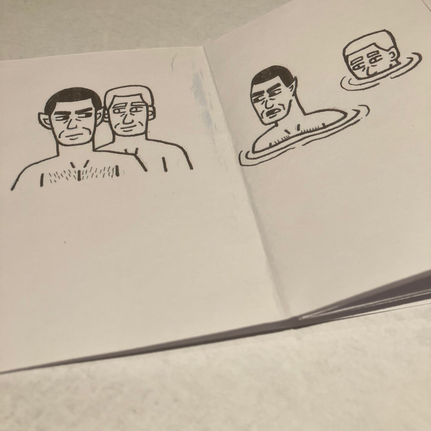 Zine - Star Trek Spock and Kirk Male Art Fan Zine