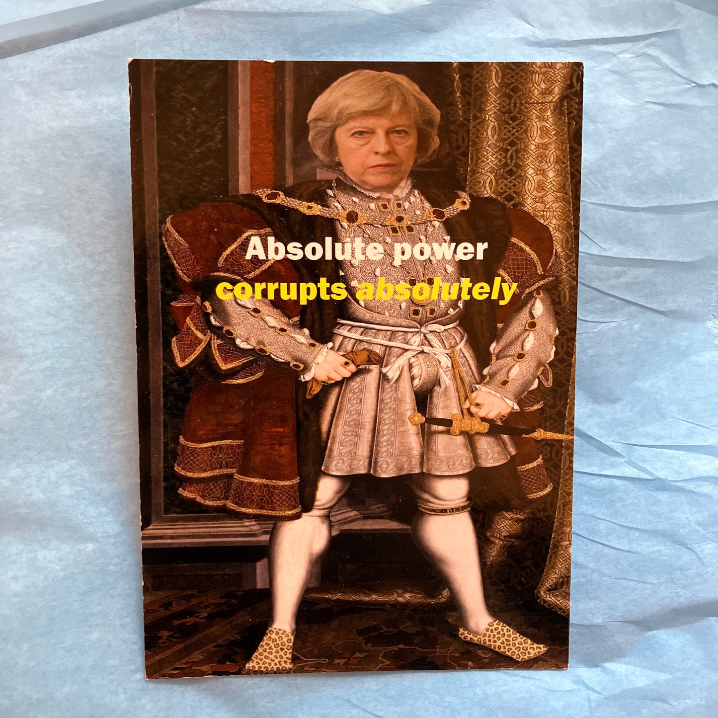 Postcard - Queen Theresa Absolute Power