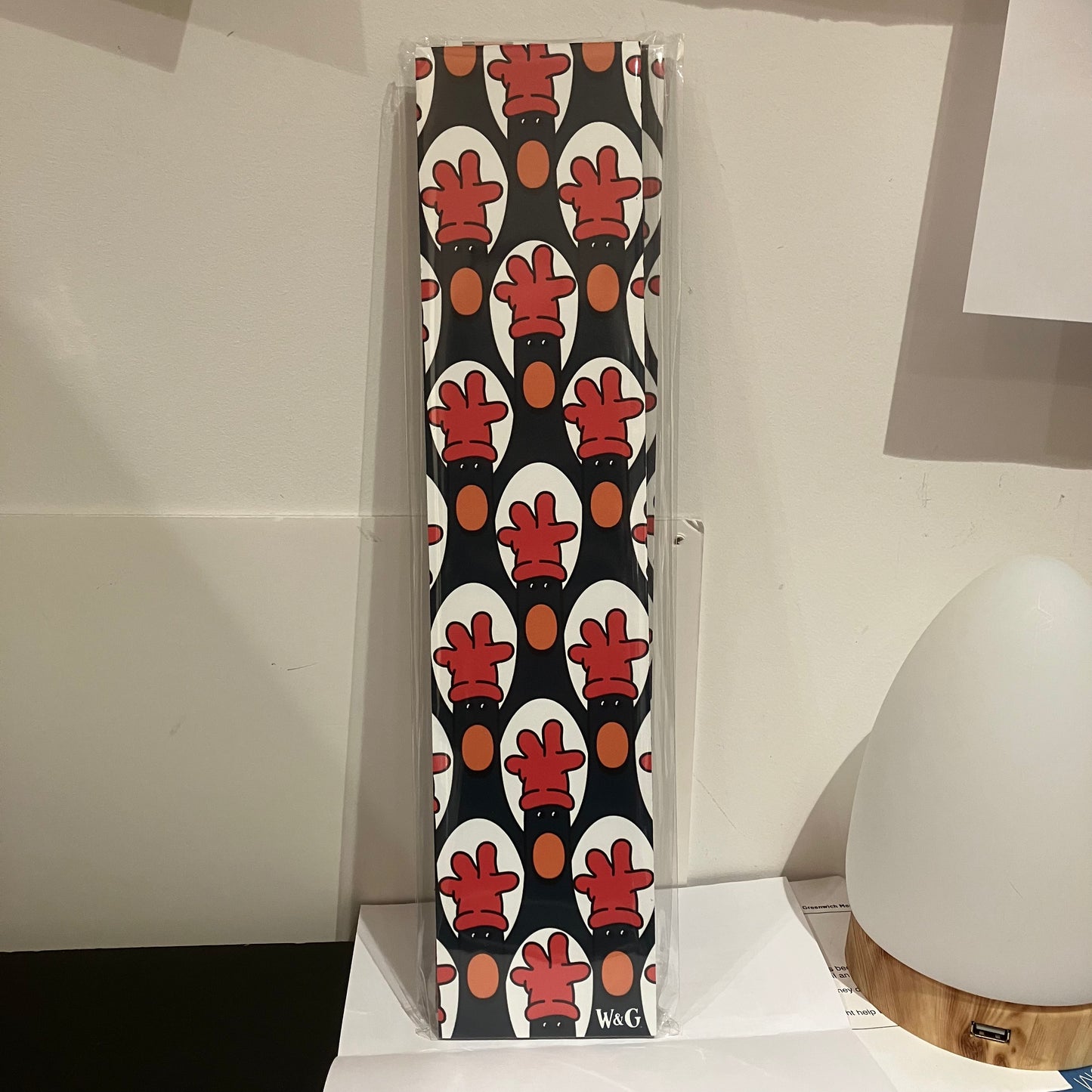 Plaque - Feathers Repeating Head Pattern