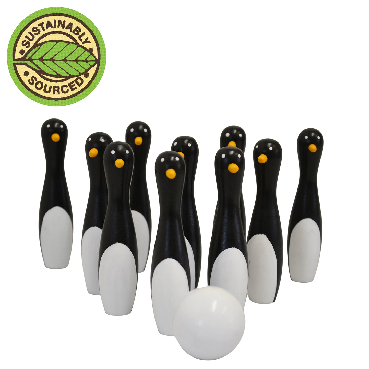 Game - 10 Penguin Bowling in a Bag