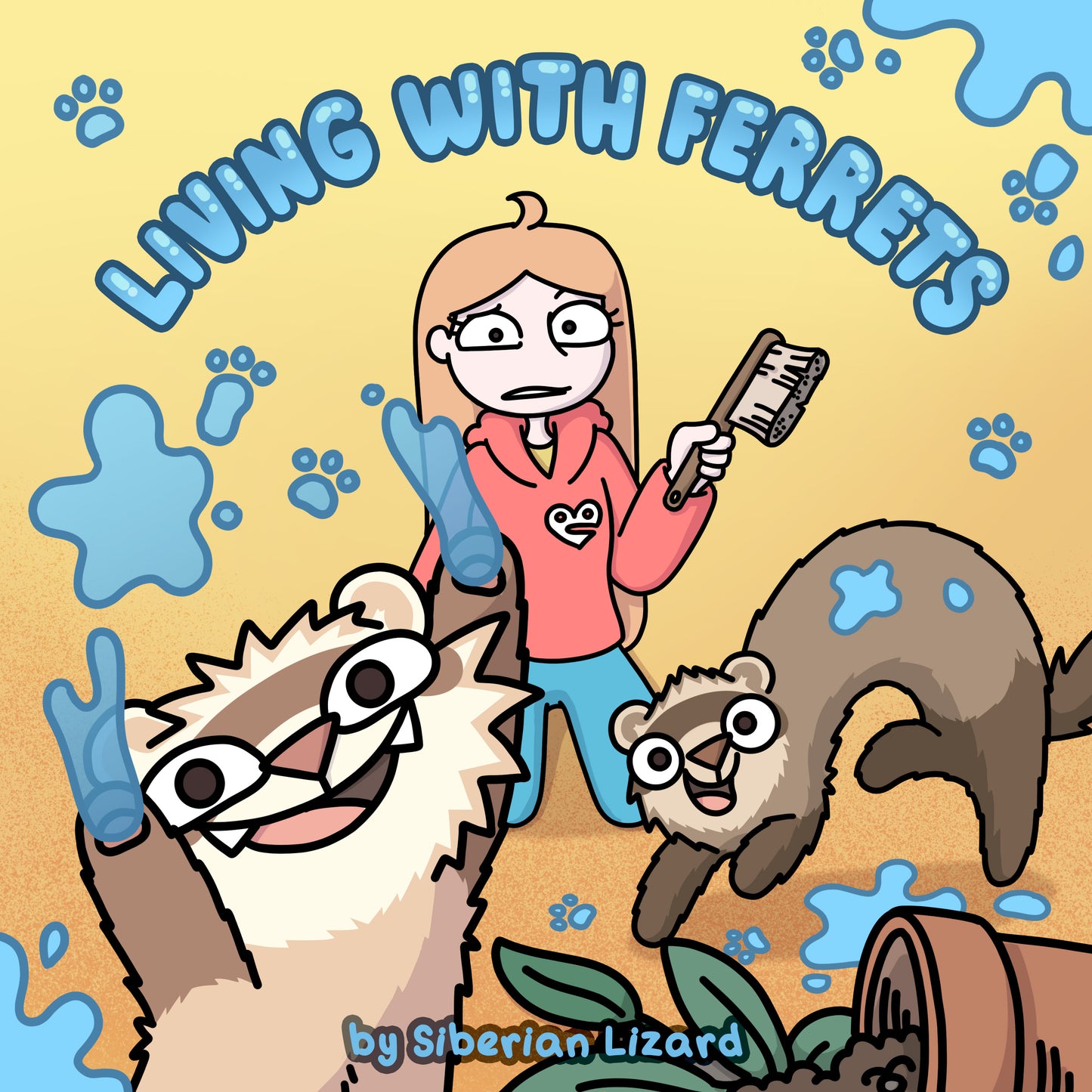 Zine - Living with Ferrets