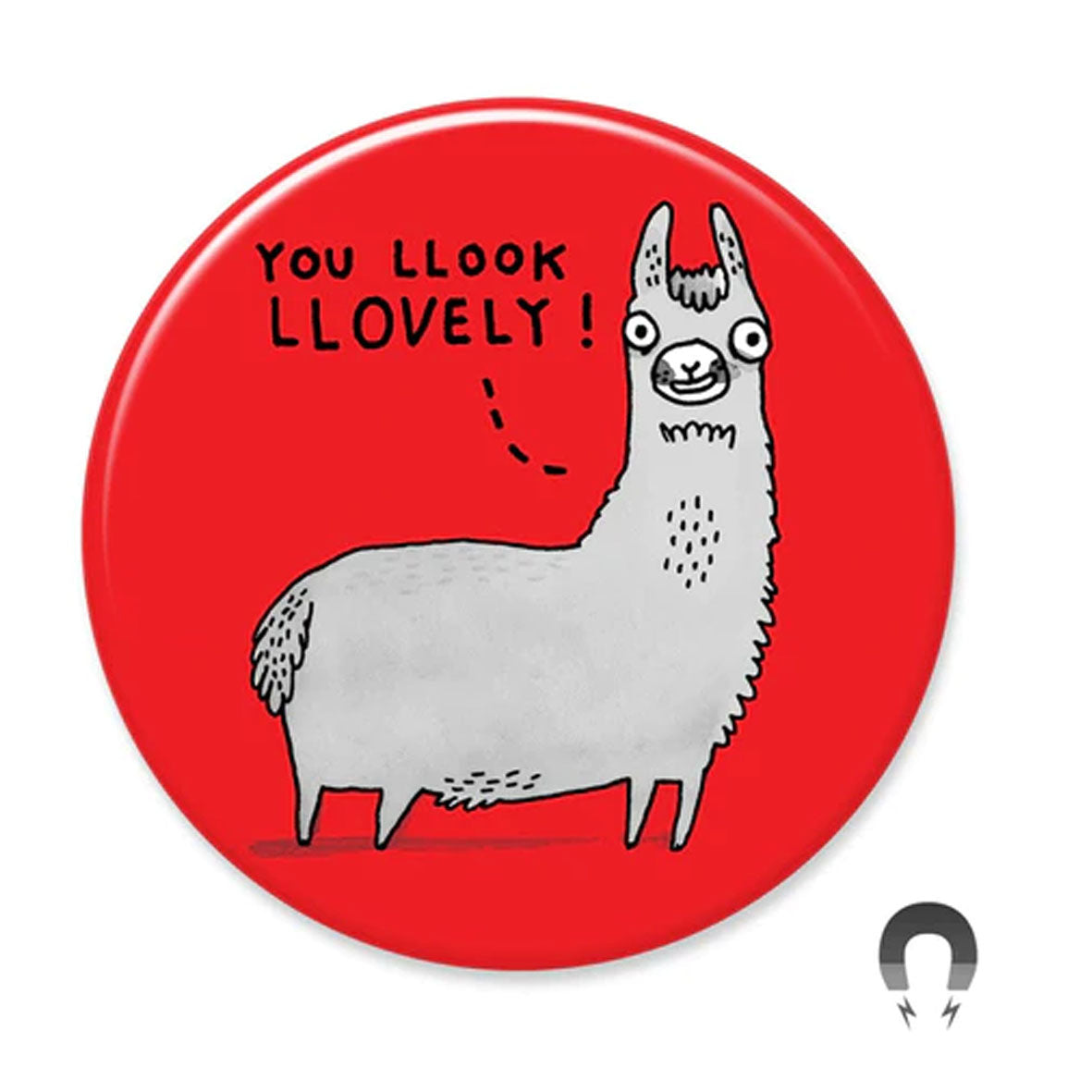 Magnet - 2138 Llook Llovely Llama
