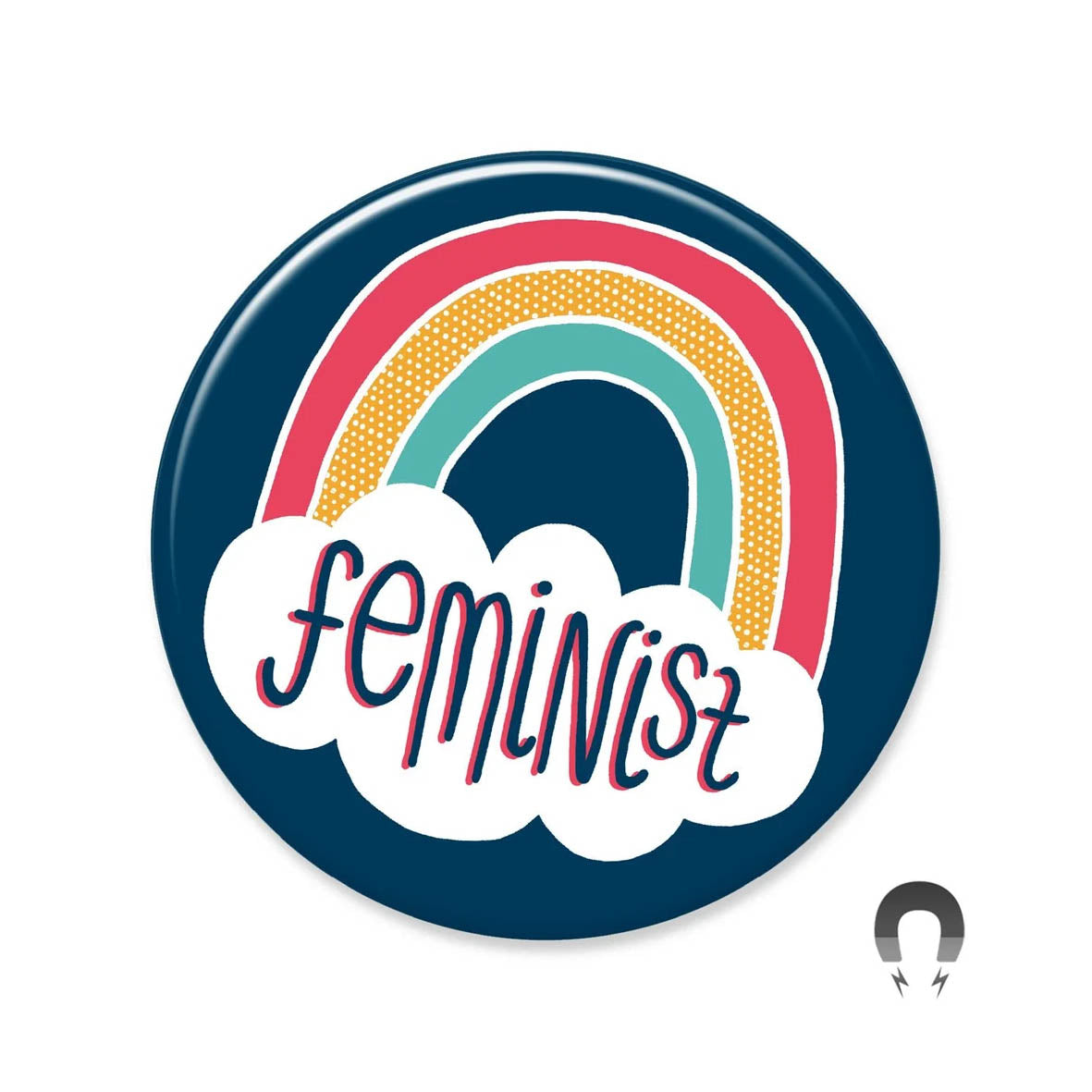 Magnet - 3834 Feminist Rainbow