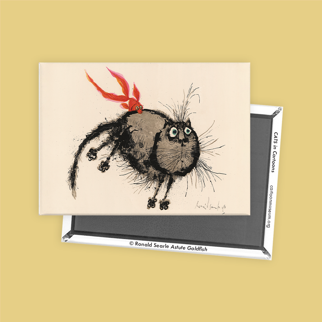 Magnet - CARM052MAG Astute Goldfish