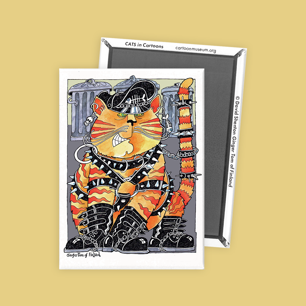 Magnet - CARM049MAG Ginger Tom of Finland