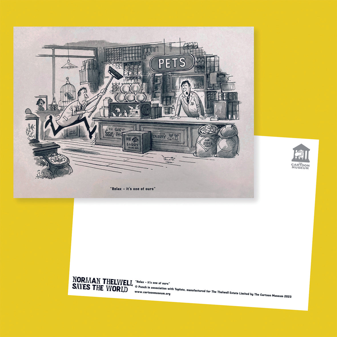 Postcard - A5 Relax it's one of ours