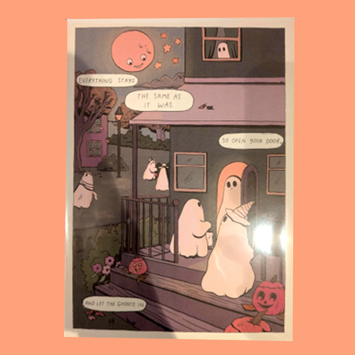 Print - Sad Ghost Club A5 Everything Stays the Same as it Was