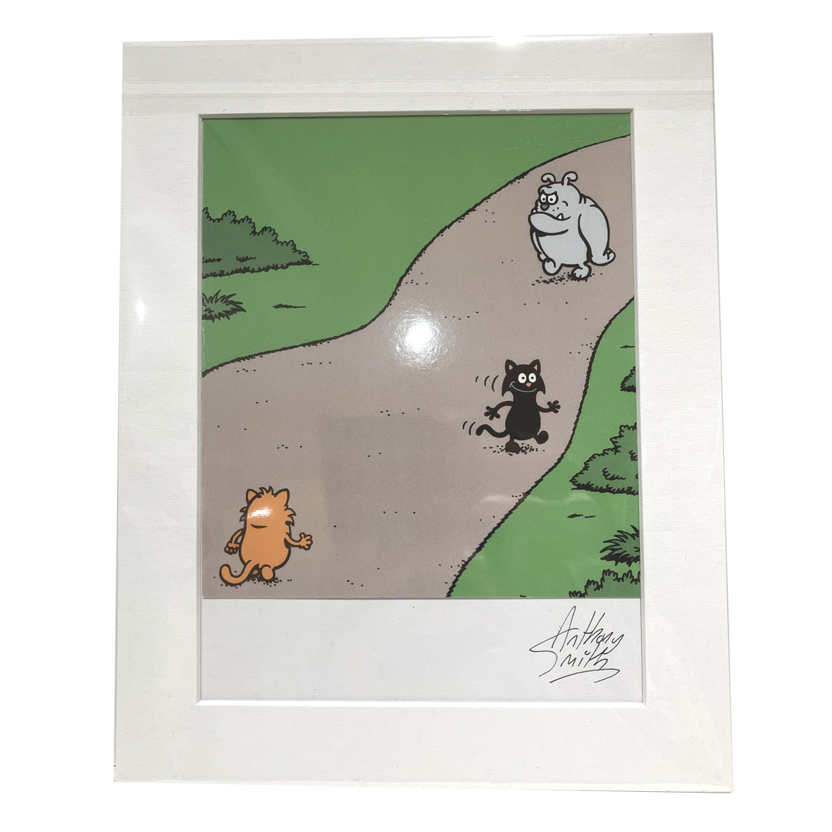 Print - Lucky Black Cat