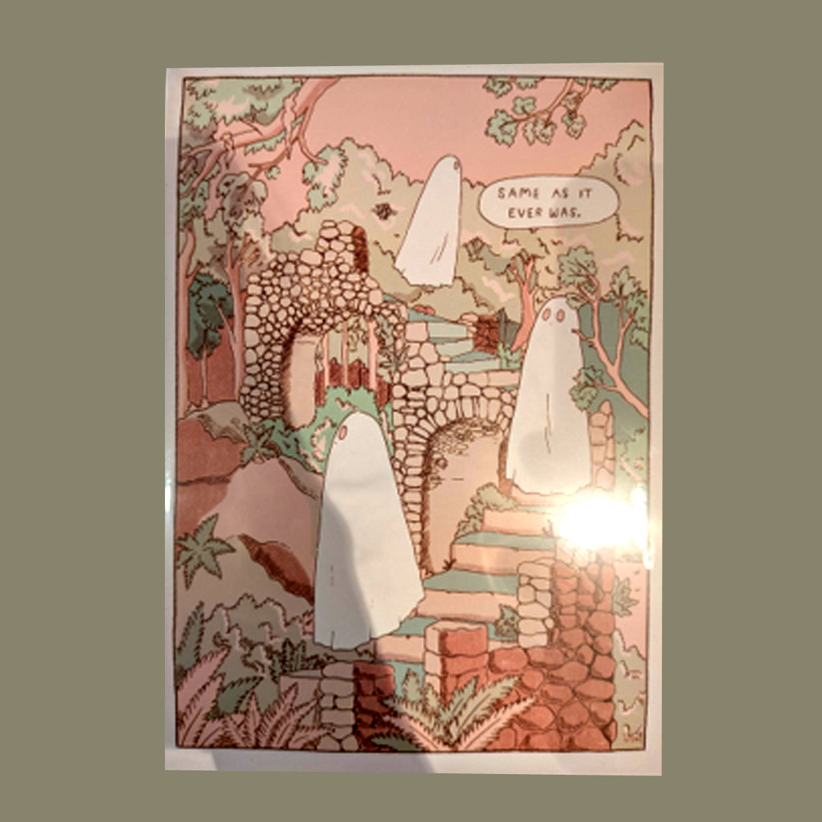Print - Sad Ghost Club A5 Same as it Ever Was