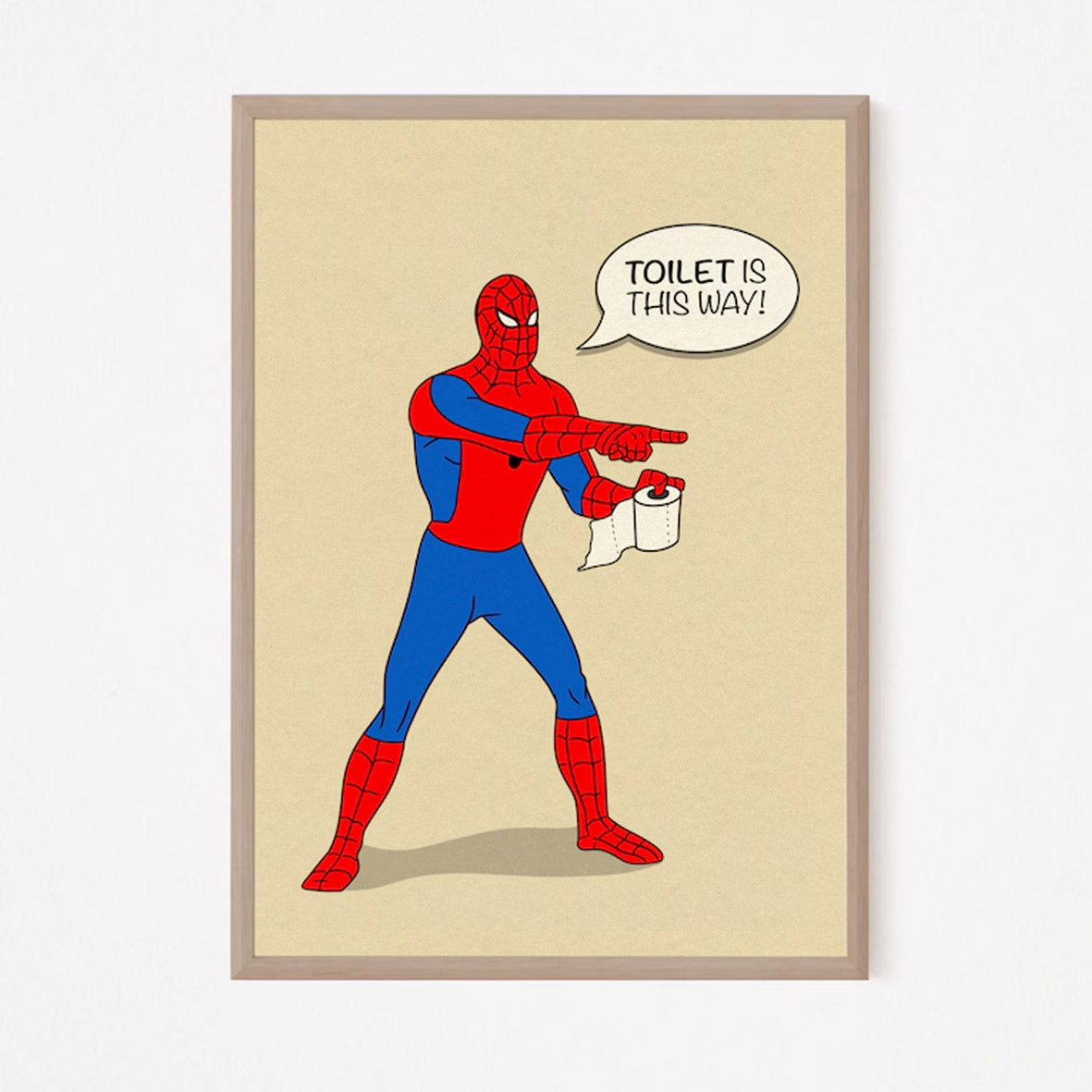 Print - Danny Issues Toilet is this Way Right