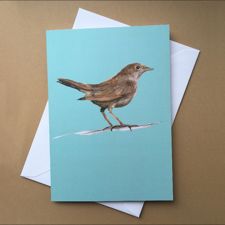 Card - Nightingale by Holly T Burrows