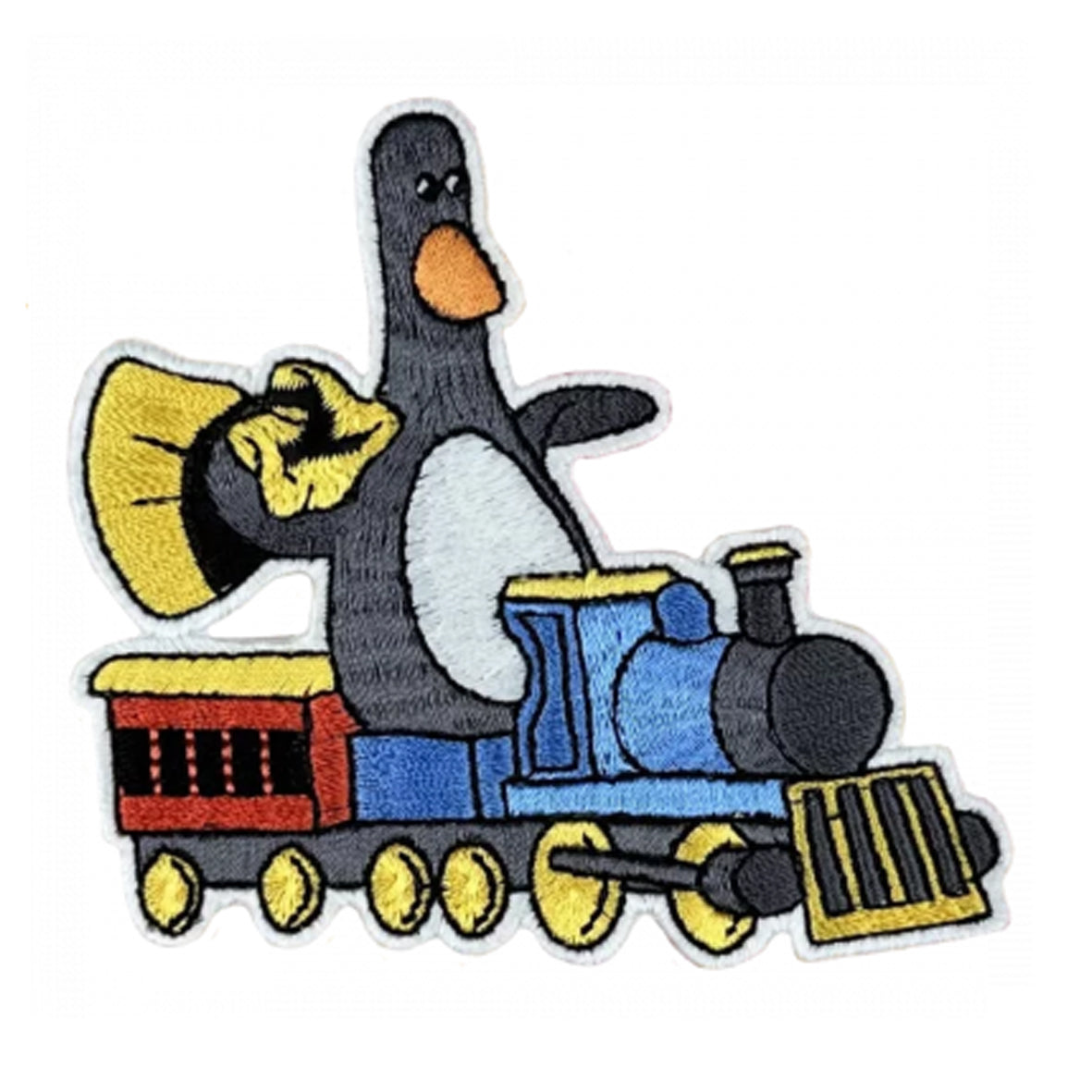 Sew on Patch - WGS008 Feathers on a Train