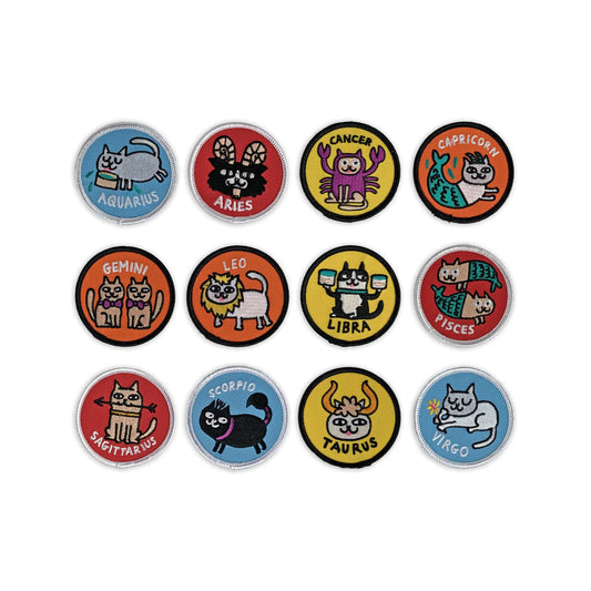 Sew on Patch - Gemma Correll Castrology Patches PX4428