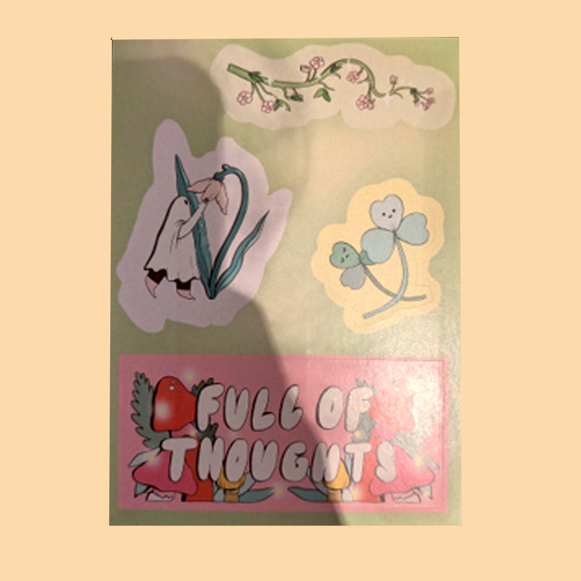 Stickers - Sad Ghost Club Full of Thoughts
