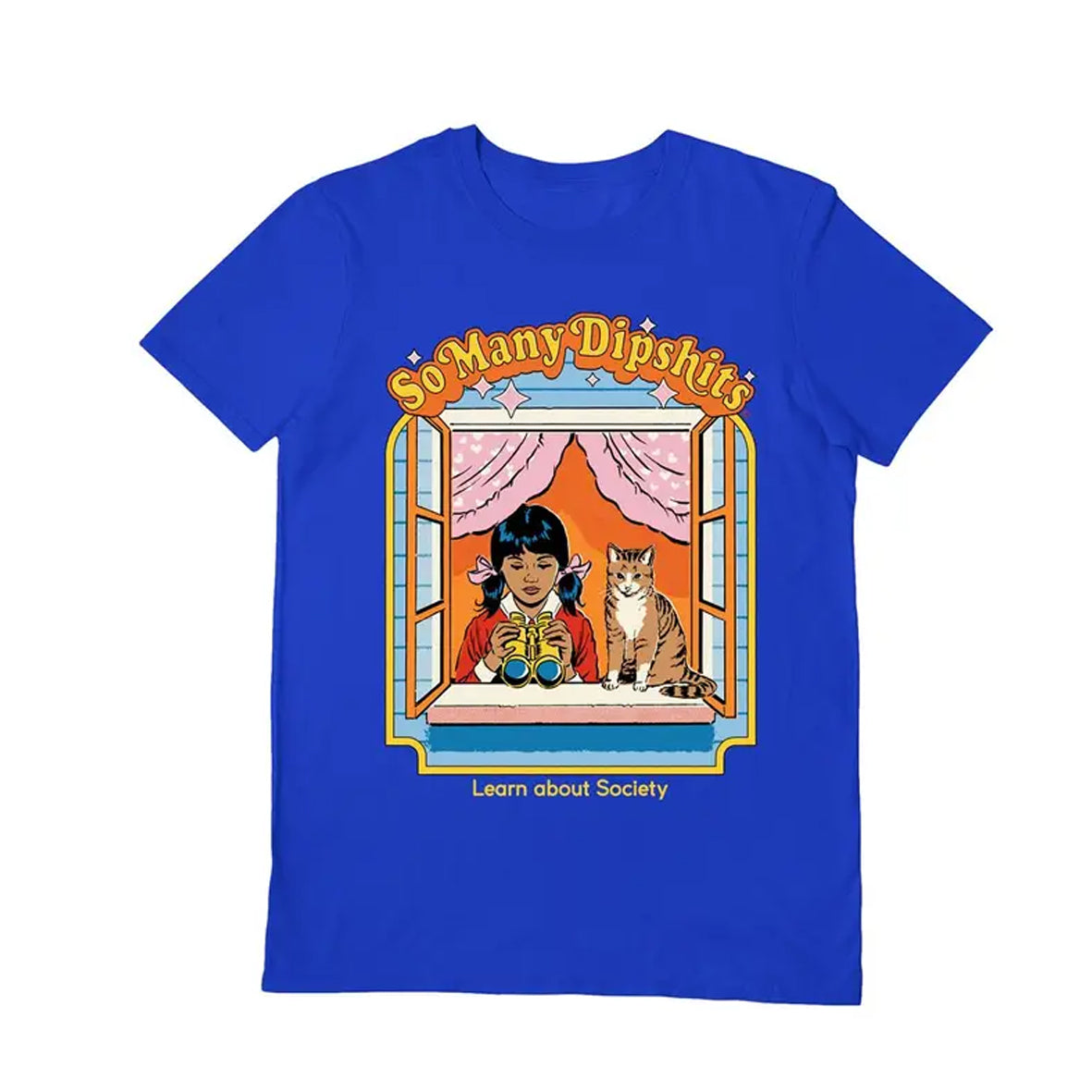 T-Shirt - Steven Rhodes So Many Dipshits