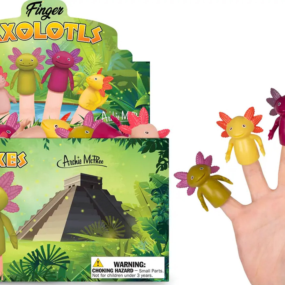 Toy - Finger Axolotls