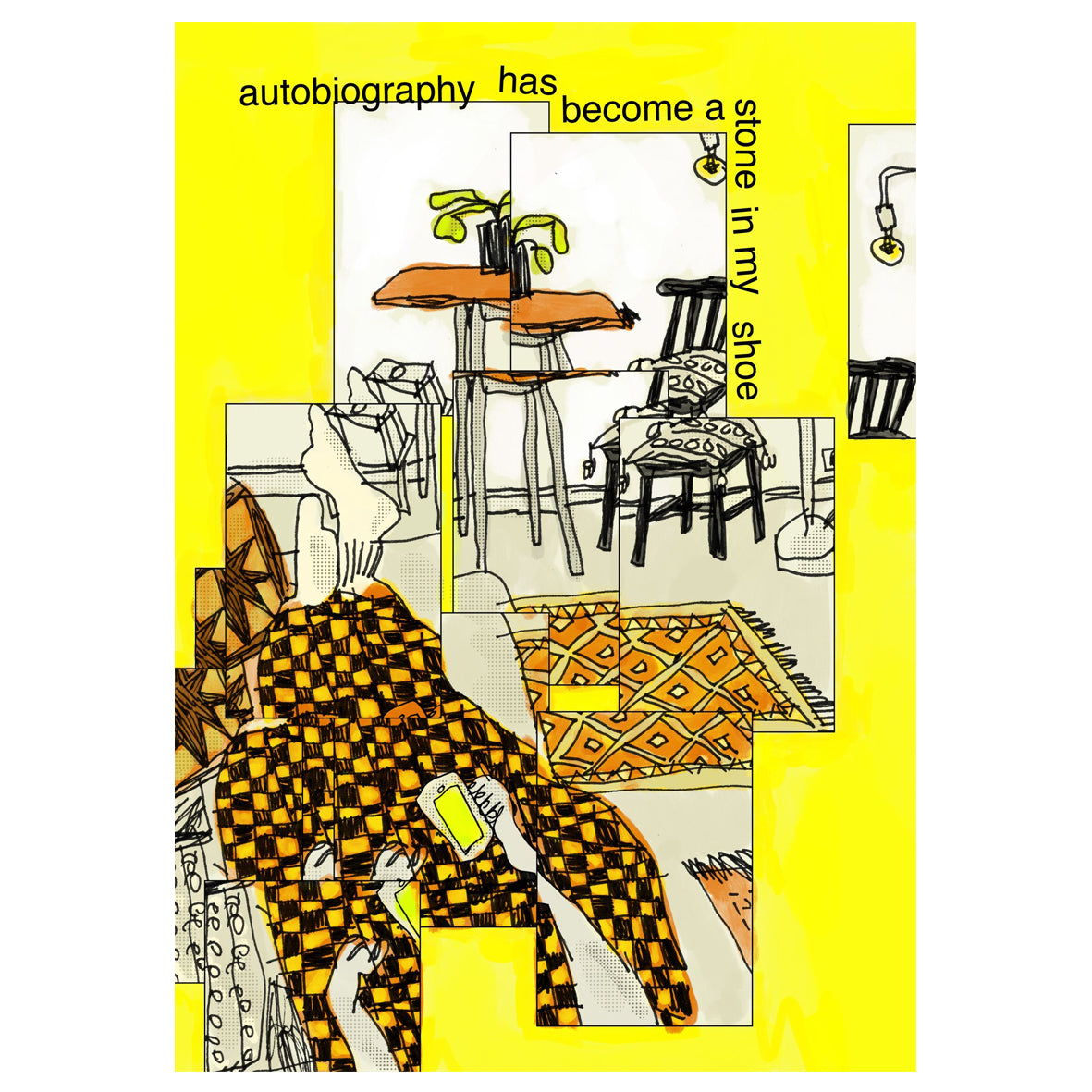 Zine - Autobiography has become a stone in my shoe