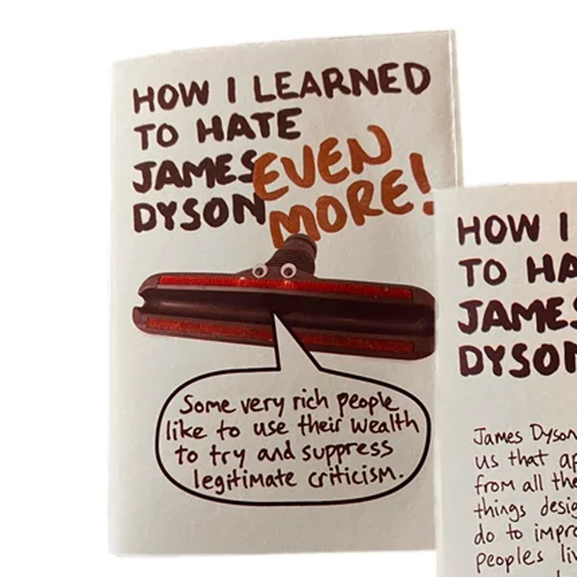 Zine - How I Learned to Hate James Dyson