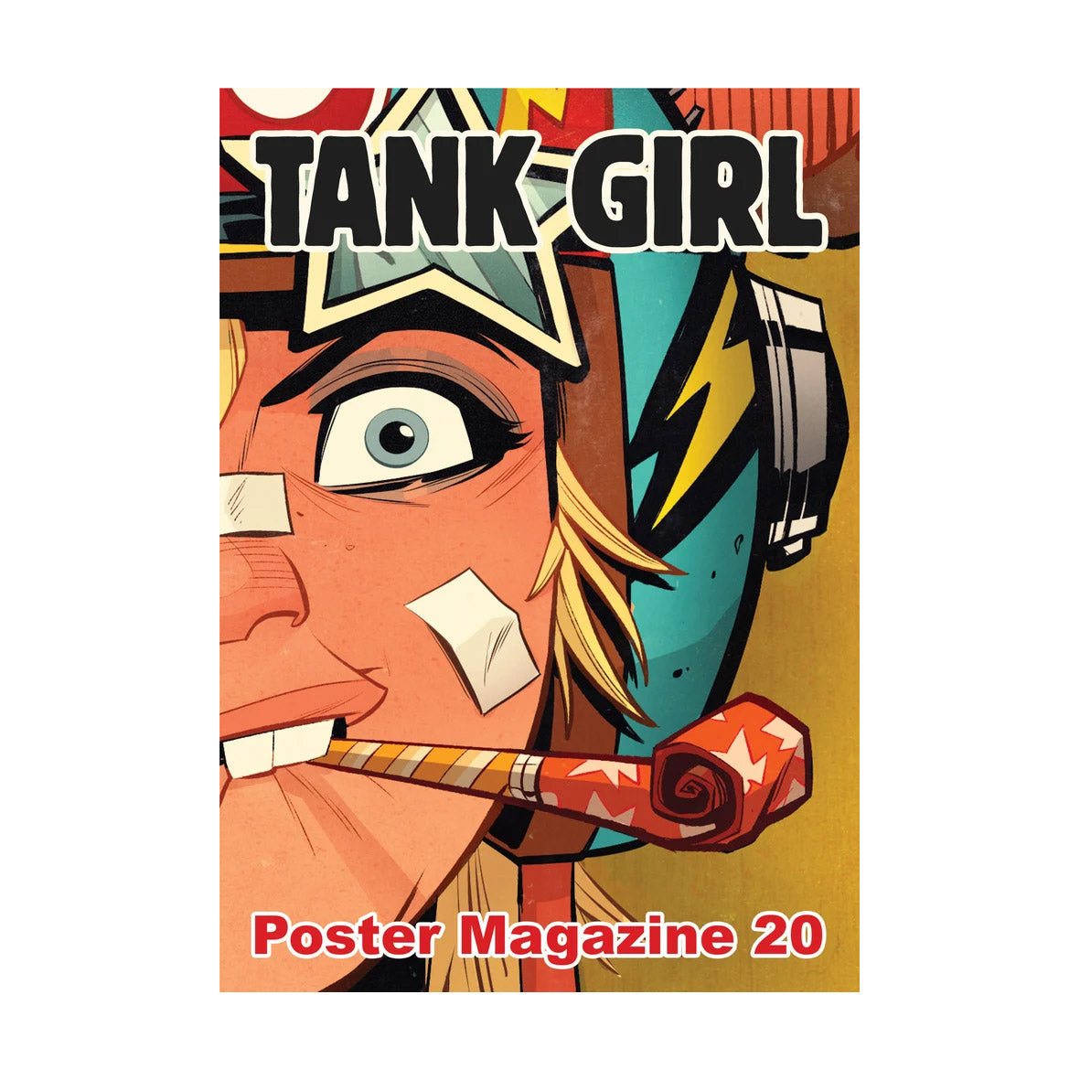 Zine - Tank Girl Poster Magazine 20 plus patch