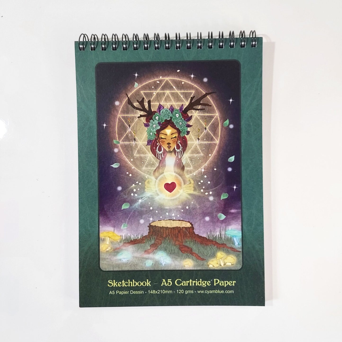 Sketchbook - A4 Cartridge Paper Cyam Blue