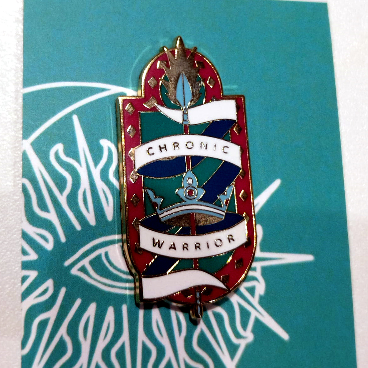 Badge - Abi Stevens Chronic Warrior