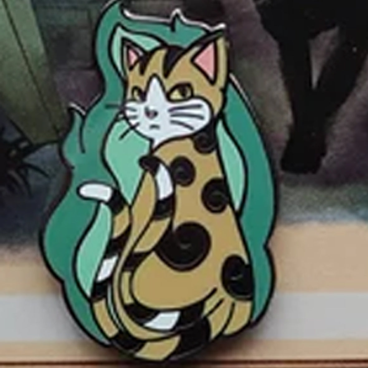 Badge - Nekomata Pin Badge assorted colour cats