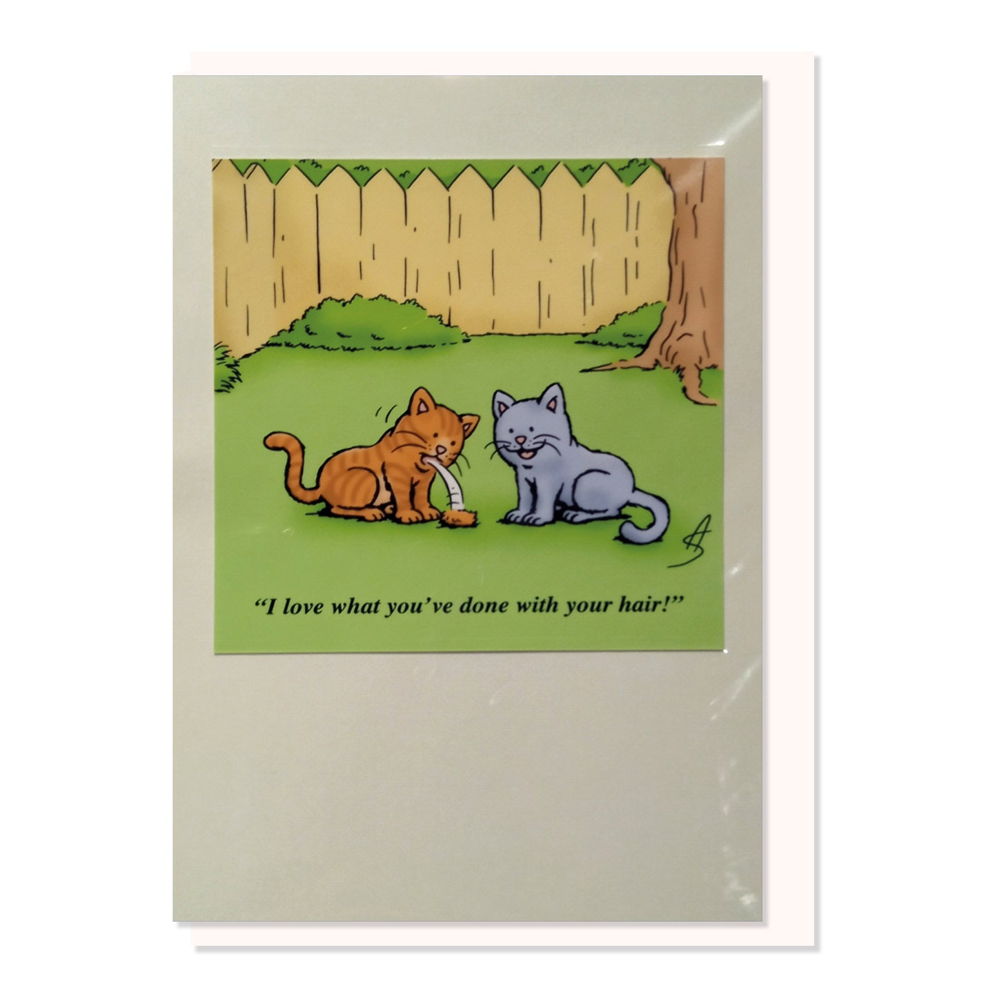 Card - I love what you've done with your hair