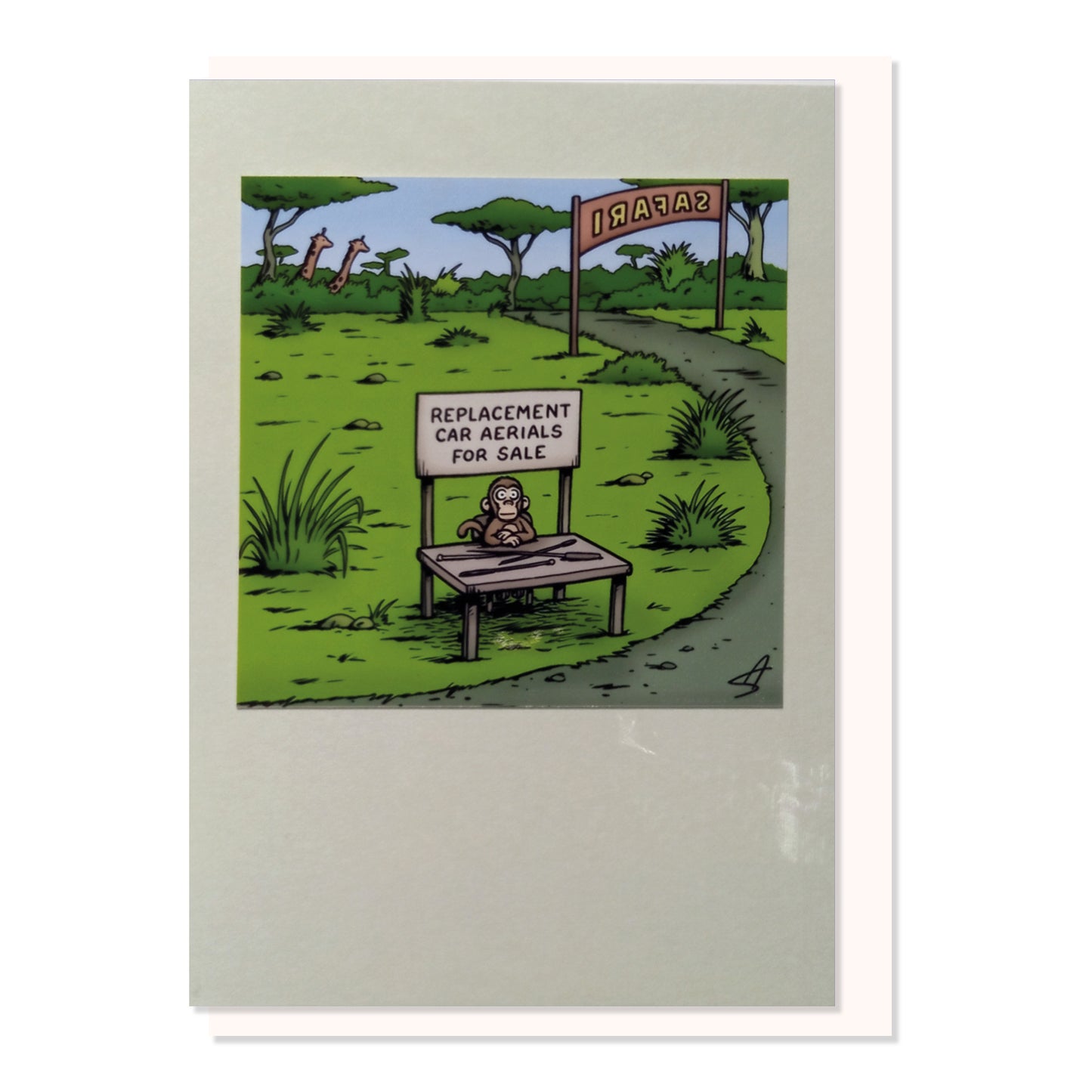 Card - Anthony Smith 2605 Replacement Car Aerials