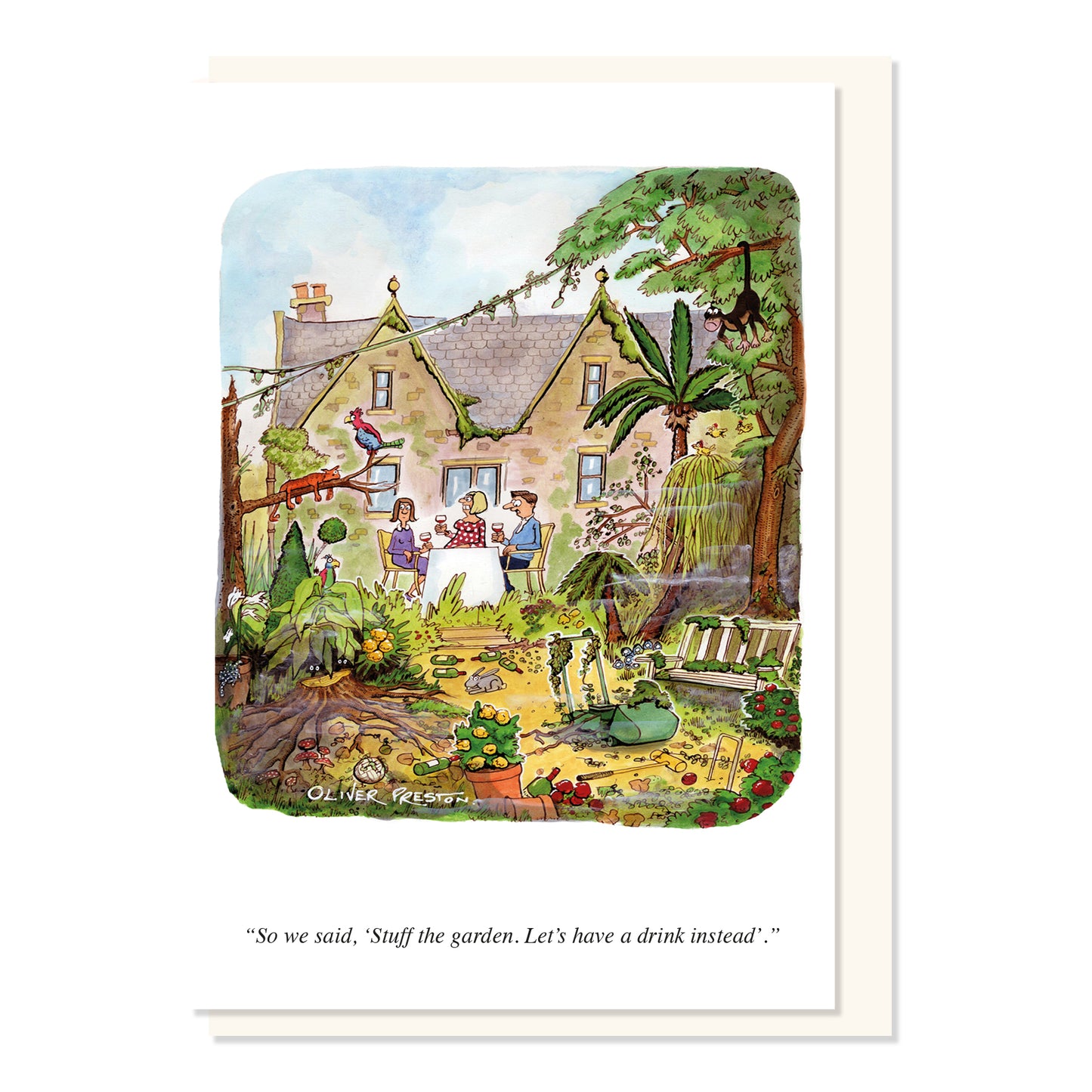 Card - OPC260 Stuff the garden