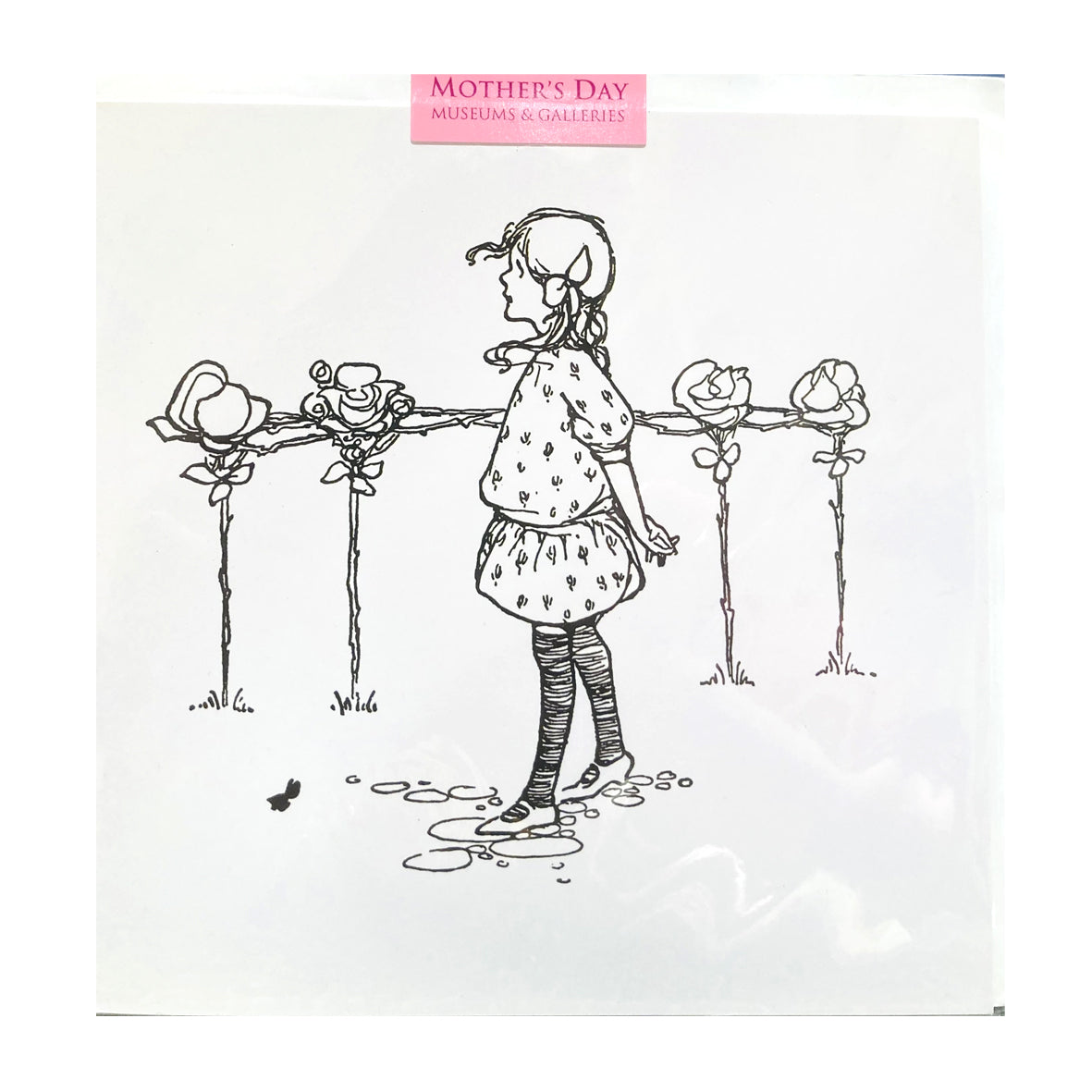 Card - Alice with Roses