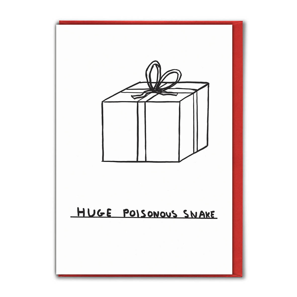 Card - 058882 Huge Poisonous Snake