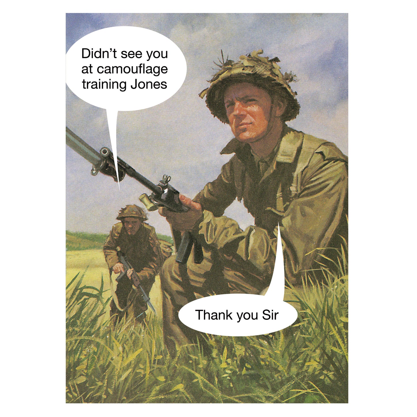 Card - LB178 Camouflage training